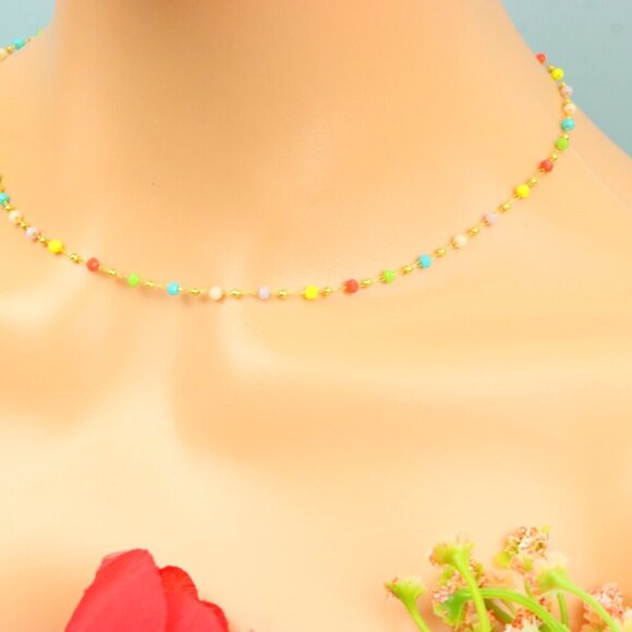 Delicate & Contemporary Necklace Chain, A Lovely Choice for Women, EVCH1528 - Picture 3 of 10